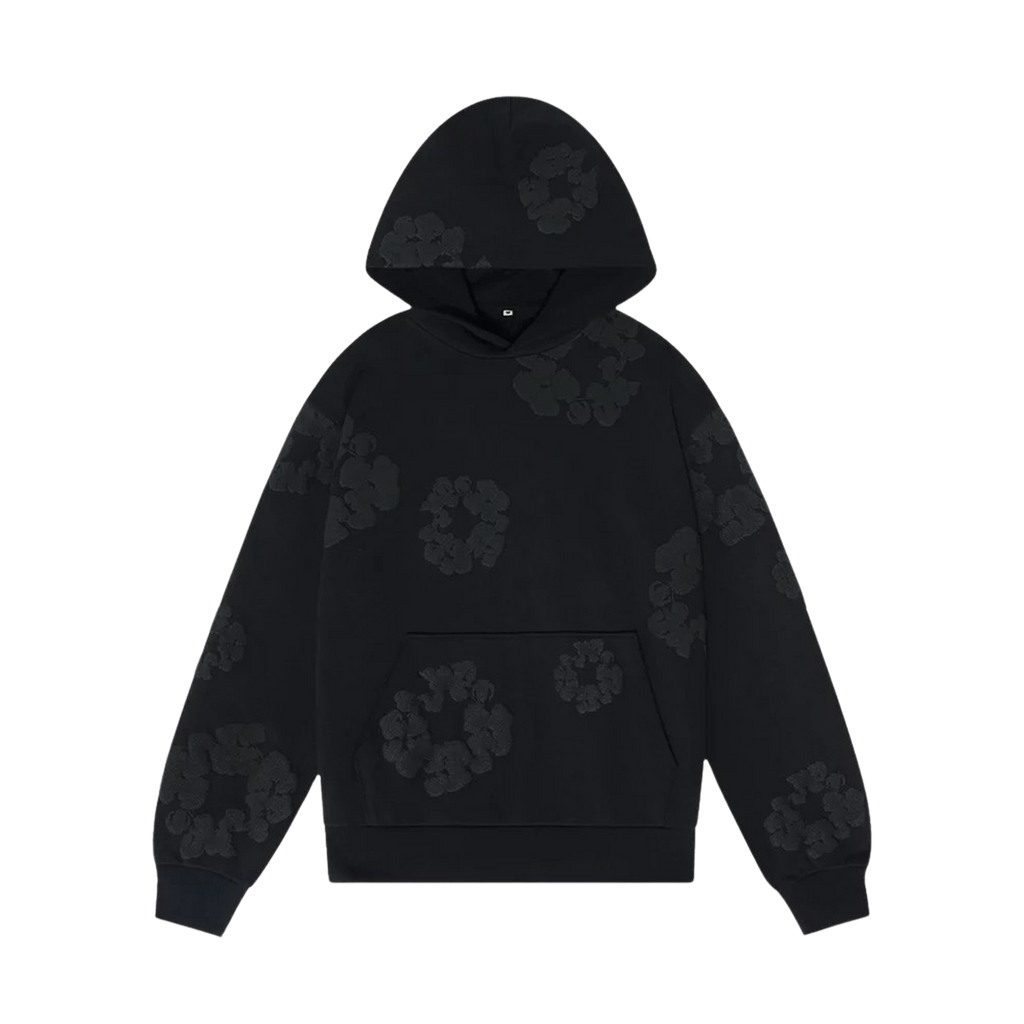 Denim tears hoodie black/black
