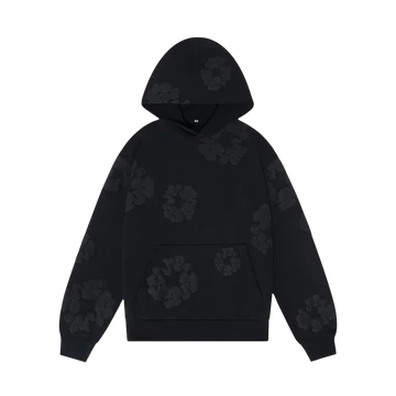 Denim tears hoodie black/black