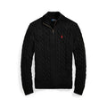 Ralph lauren cable knit quarter zip